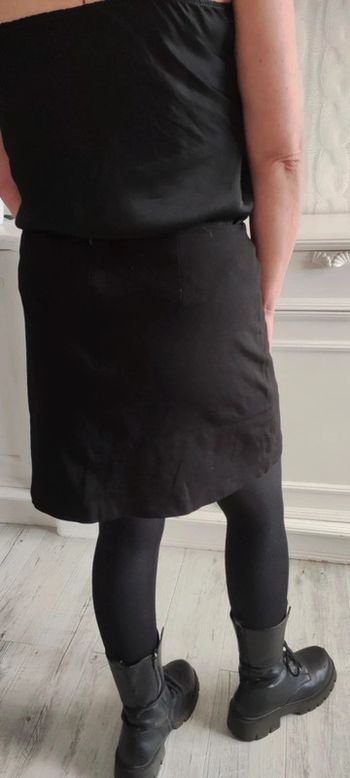 Mini-Jupe basique noire camaïeu