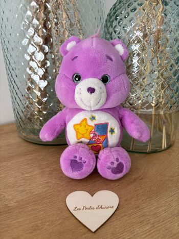 Bisounours violet surprise cadeau