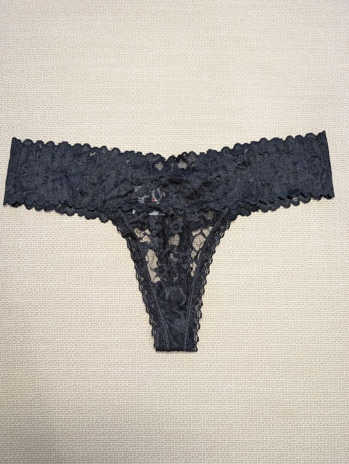 Culotte string noir - photo numéro 2