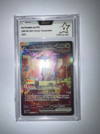 Carte Pokémon Ire- Foudre 208/162 PCA 9