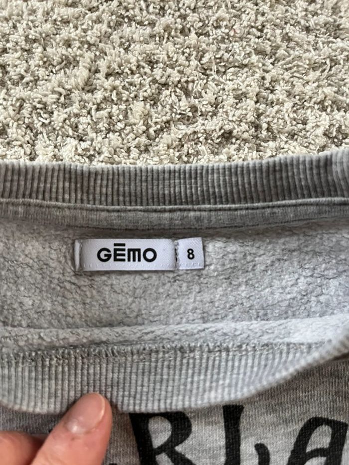 Pull sweat gris « Tigerland » 8 ans Gémo - photo numéro 3