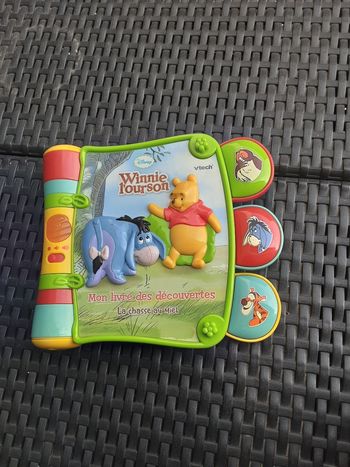 Vtech winnie l ourson mon livre découverte la chasse au miel