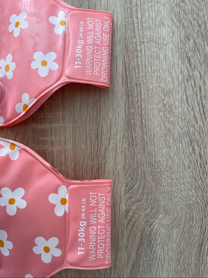 Brassard Nabaiji rose avec des fleurs - photo numéro 3