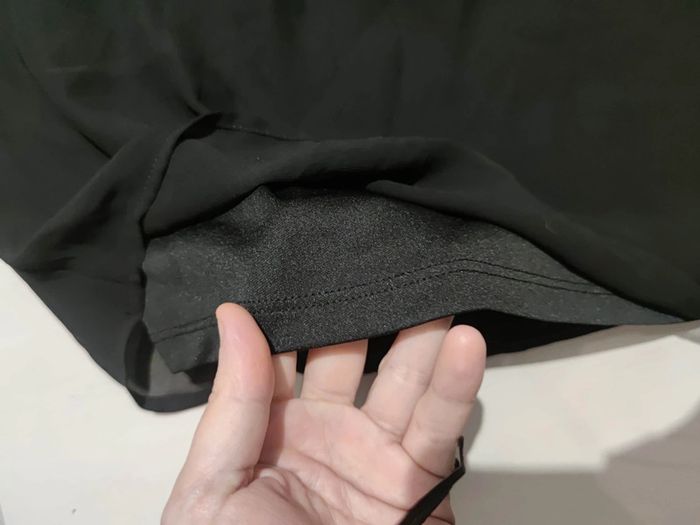 Robe asymétrique noire camaïeu t36 - photo numéro 3
