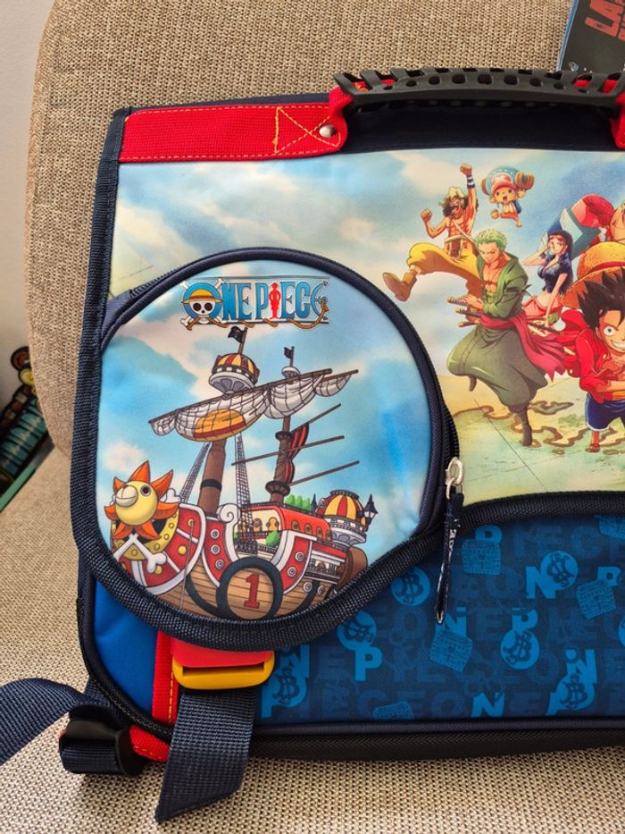 Cartable primaire OnePiece 38cm + 3 stylos Pilot OnePiece avec recharge - photo numéro 5