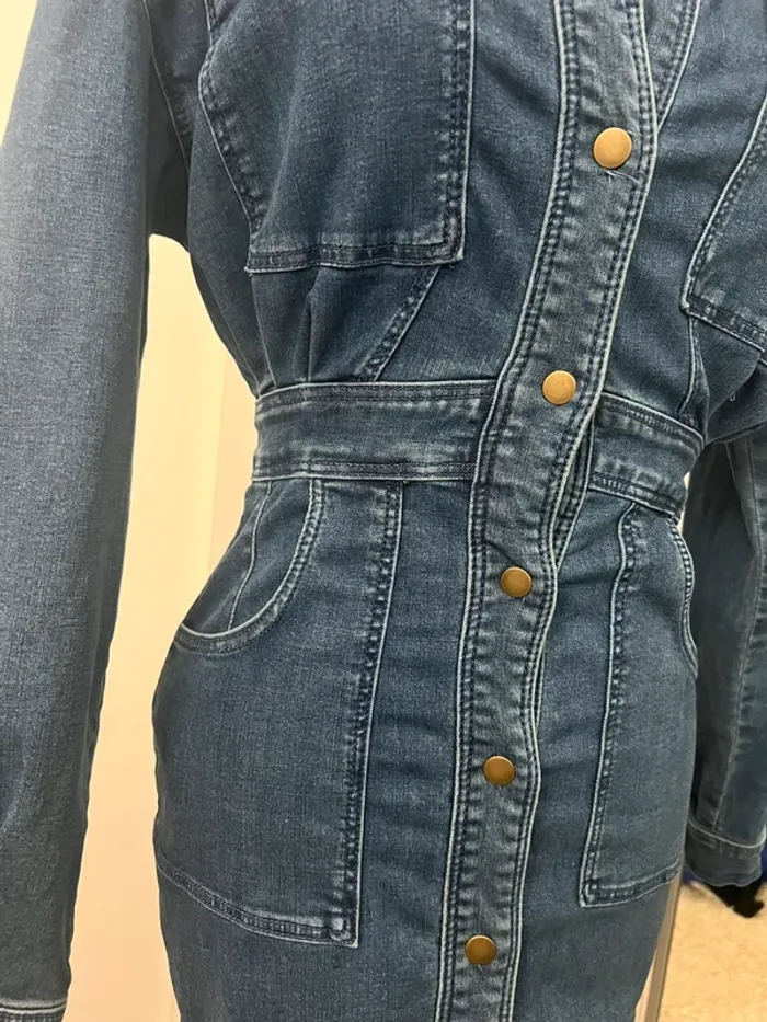 Robe en jean manches longues Tally Weijl - photo numéro 5