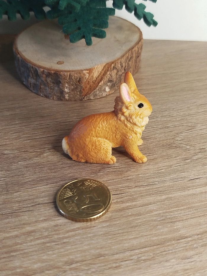 Schleich lapin lion Roux Figurine Animal de la ferme - photo numéro 3