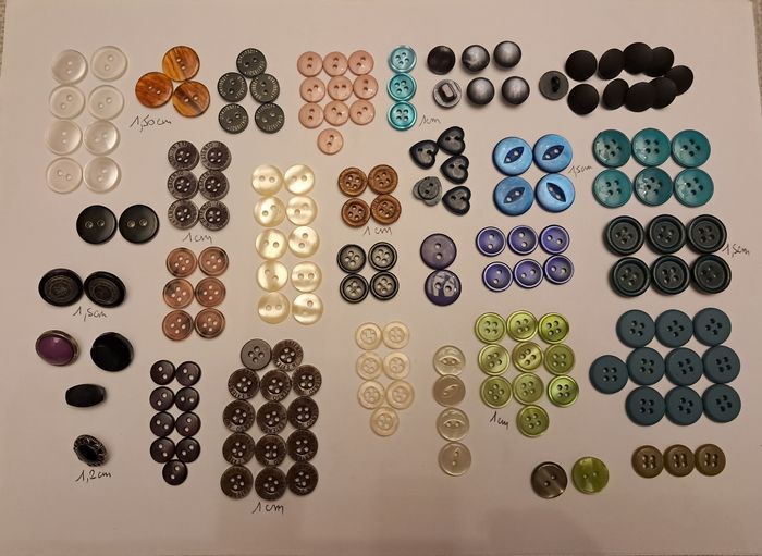 Lot boutons de couture - photo numéro 5