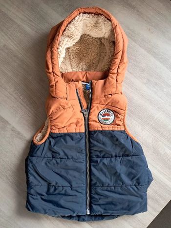 Blouson sans manche garçon 3/4 ans