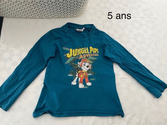 T-shirt manche longue pat patrouille