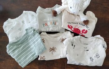 Lot de 6 t-shirts 🧸