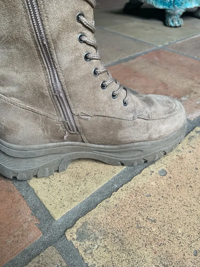 Bottes en daim - photo numéro 5