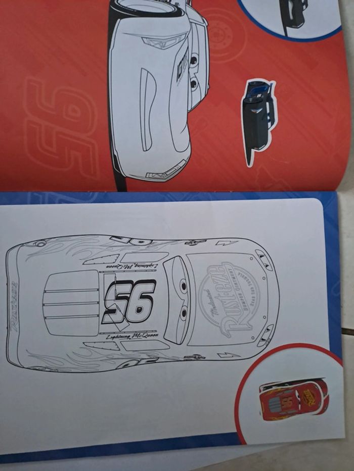 Coloriages et stickers Cars - photo numéro 2