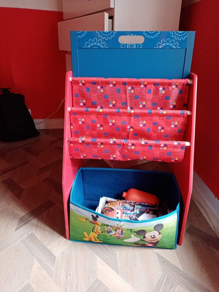 Bureau bibliothèque mickey - photo numéro 2