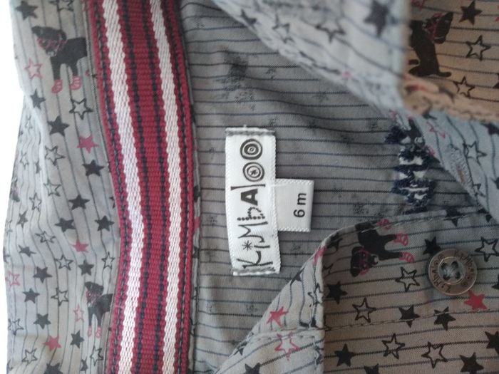 Lot de 2 pantalons, 2 pulls et une chemise - 6 mois - photo numéro 6