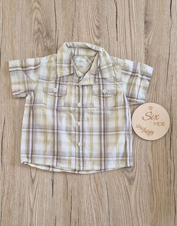 Chemise bébé garçon 6mois