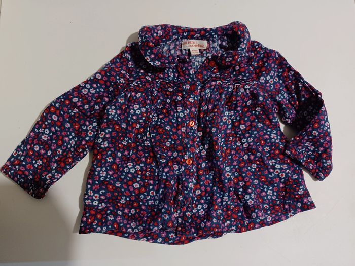 Blouse manches longues fluide DPAM 9 mois