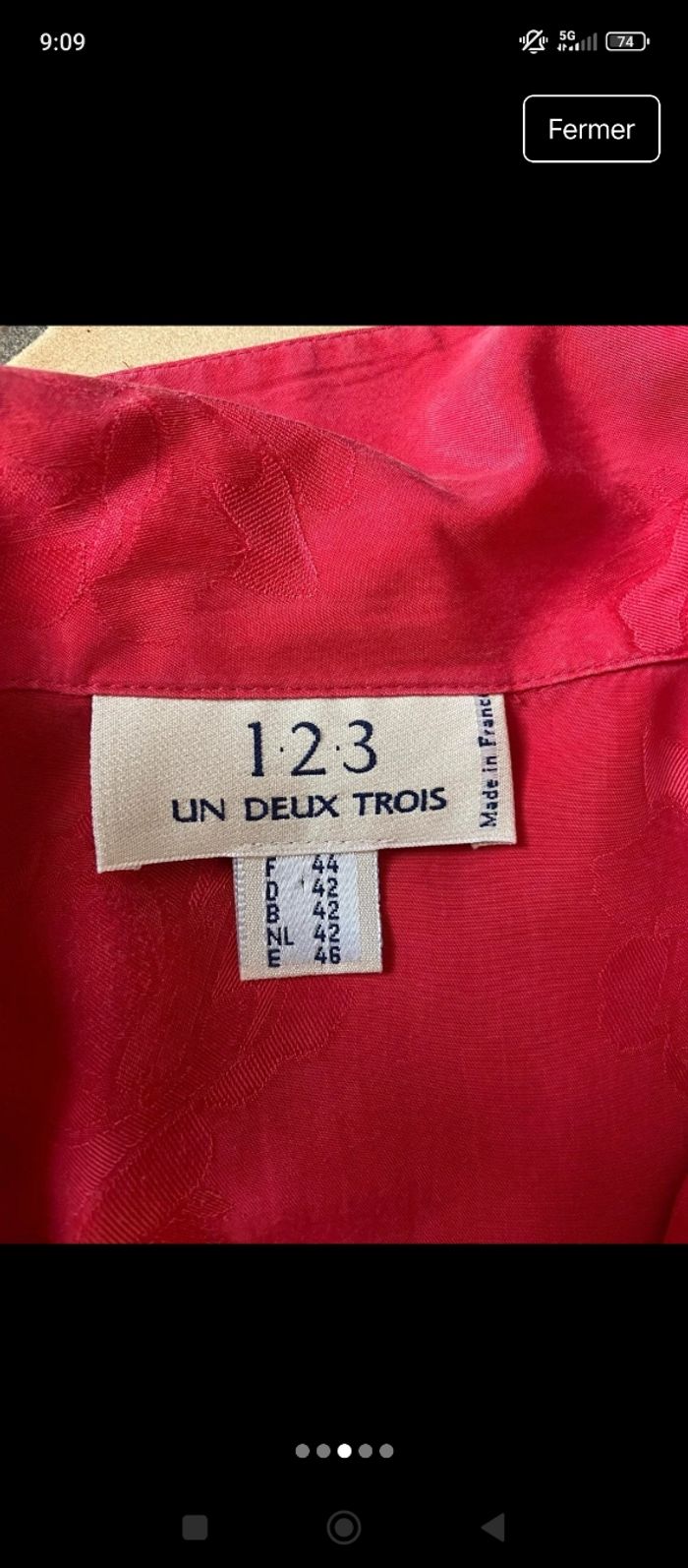 Chemisier femme 42/44 - photo numéro 4