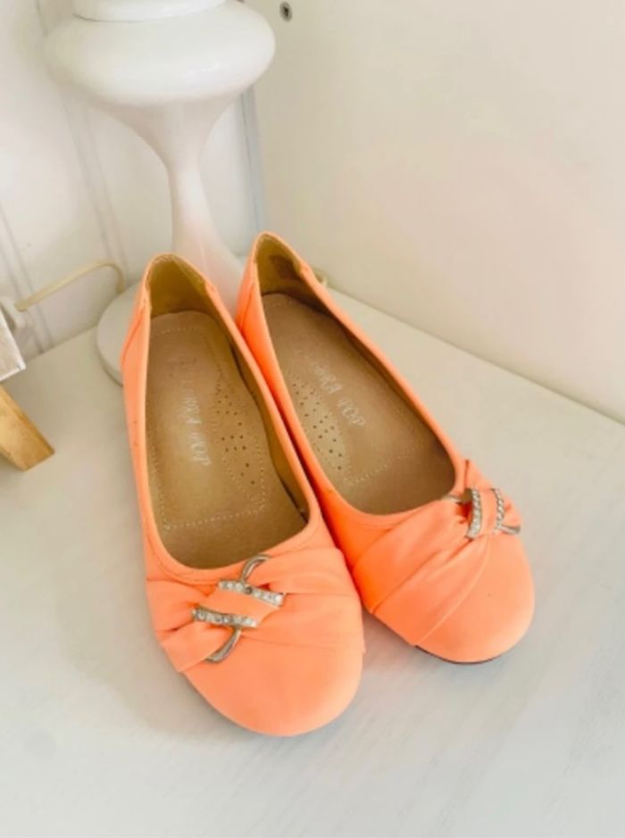 Ballerines Corail
