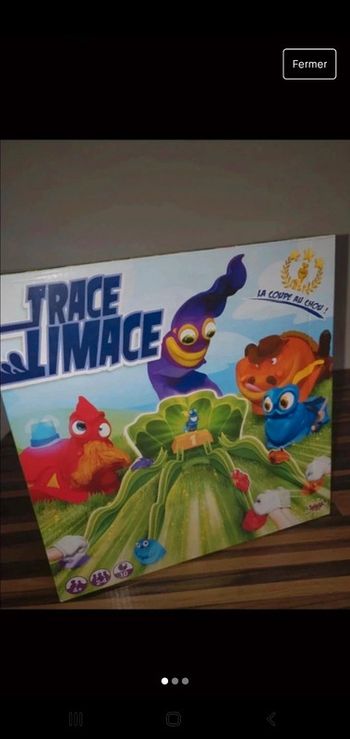 Jeu trace limace