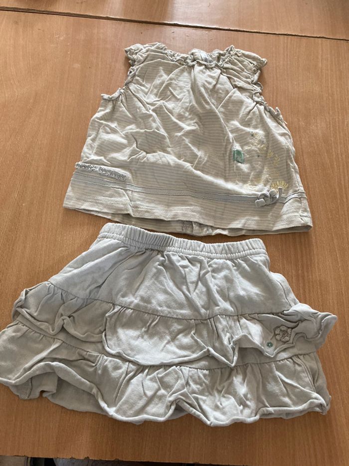 Ensemble 2pieces de marque kimbaloo taille 18mois