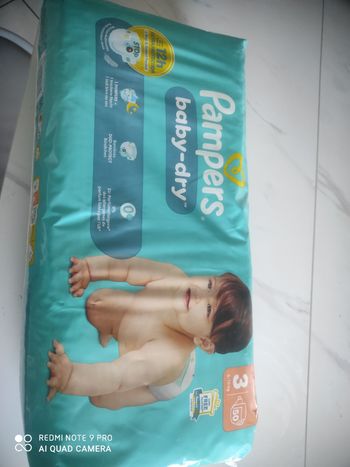 Couches pampers 