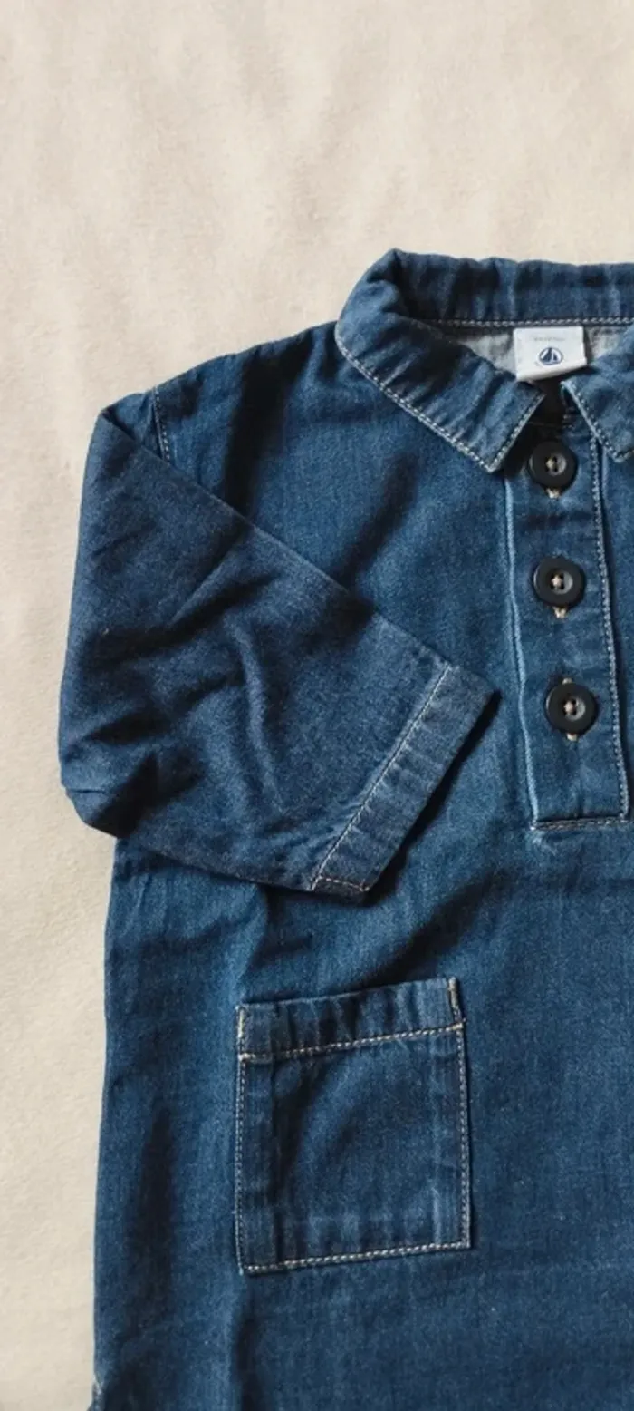 Robe jean 6 MOIS - photo numéro 2