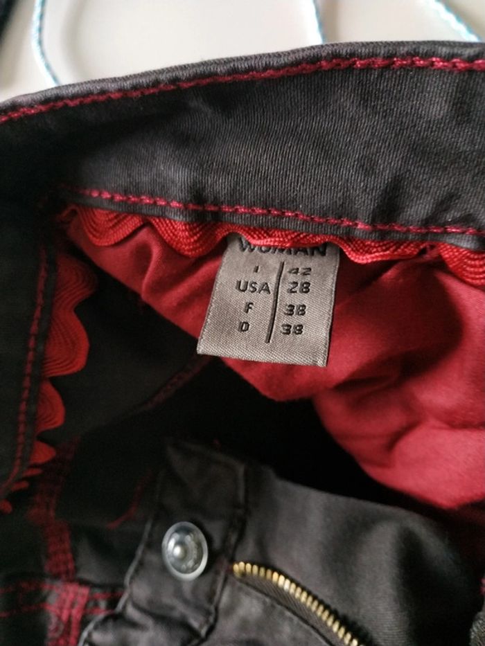 Jean marron Rica Lewis taille 38 - photo numéro 4