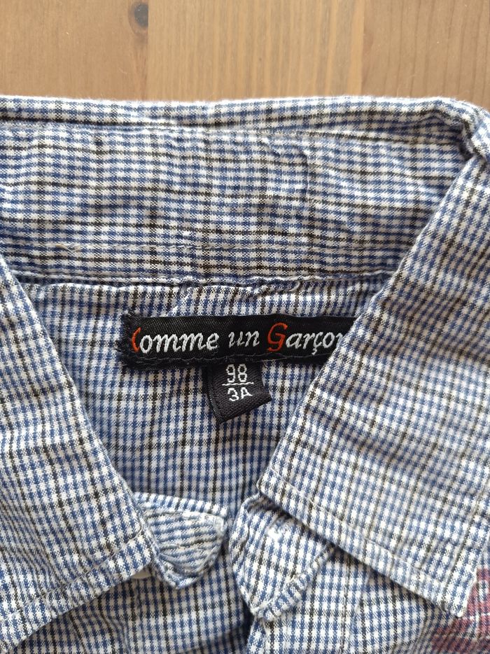 Chemise manches longues 3 ans - photo numéro 3