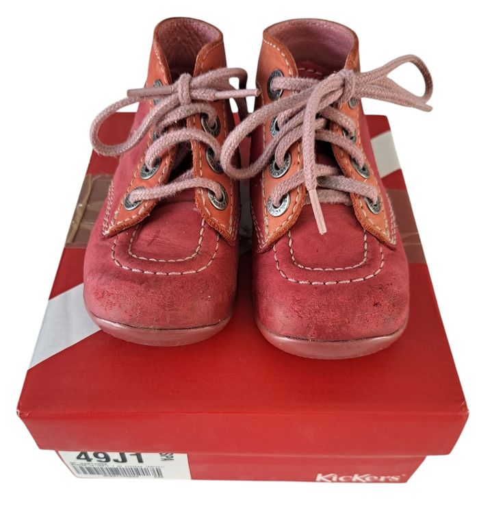 Bottines Kickers fille p.22 BE