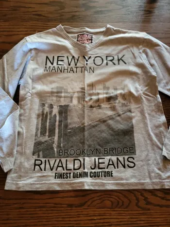 Tee-shirt manche longue new york