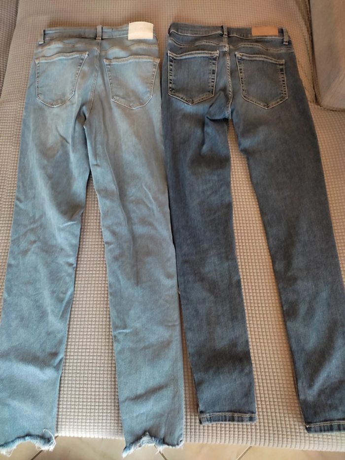 Lot jeans skinny stretch taille 36 - photo numéro 2