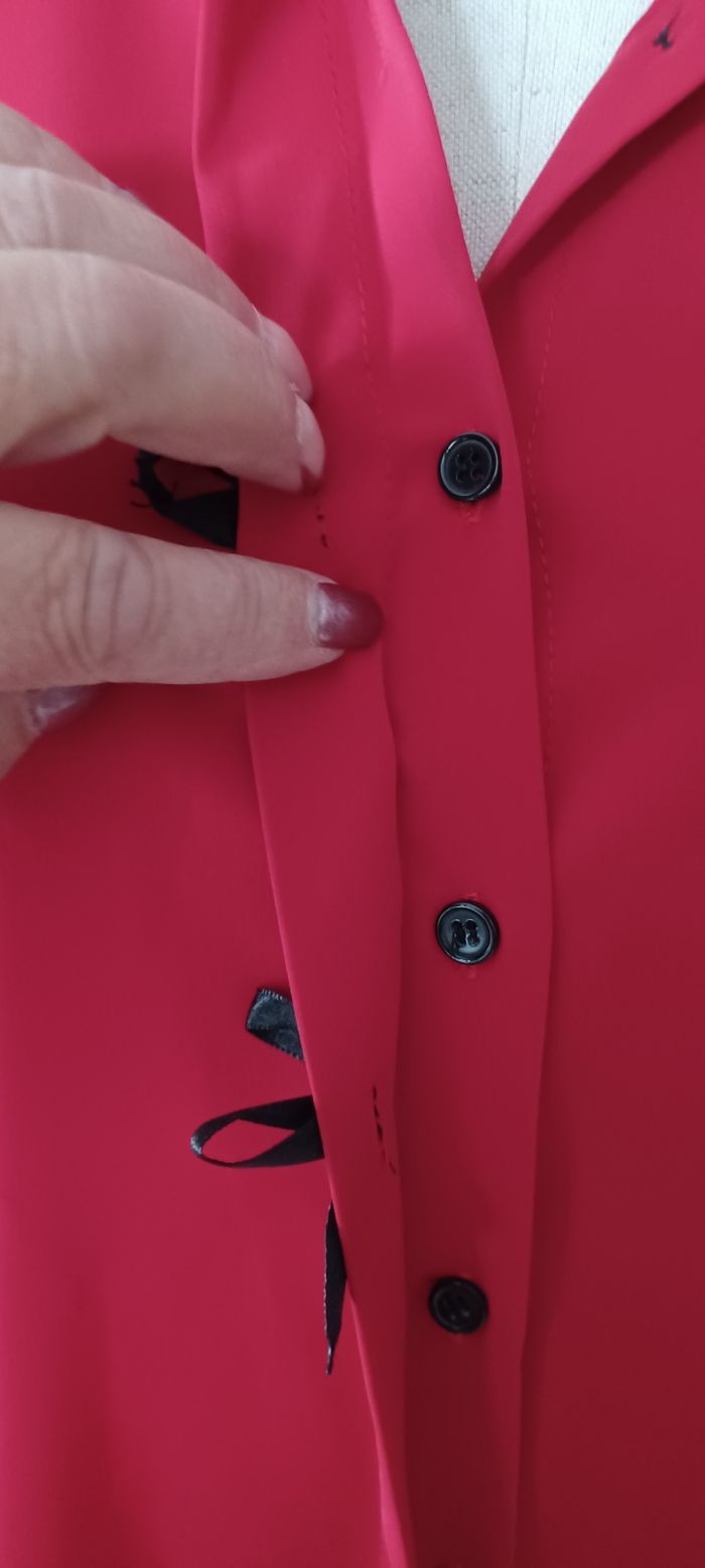 Très jolie chemise manches longues femme T U - photo numéro 3