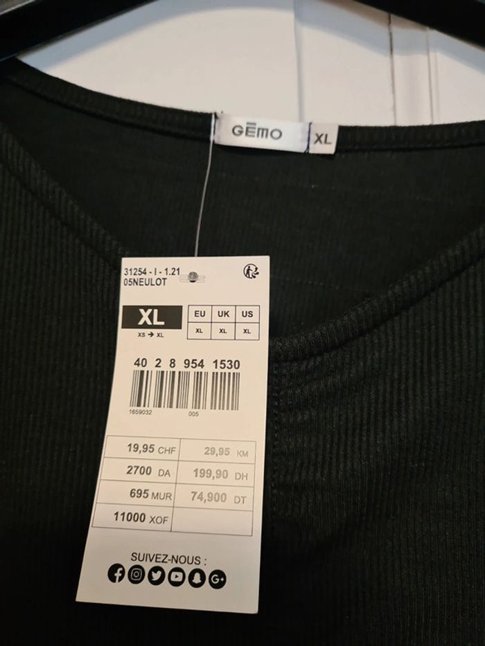 Tee-shirt taille XL gemo - photo numéro 3