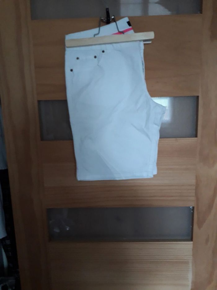 Short blanc la redoute
