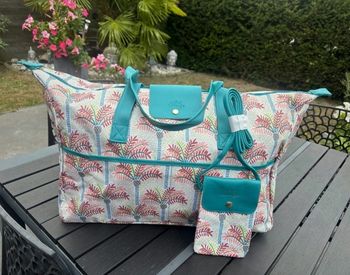 Sac week-end voyage + pochette téléphone neuf