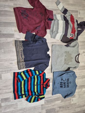 Lot de 6 pulls 6ans