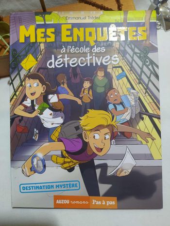 Livre Jeunesse Mes enquêtes à l'école des détectives - Tome 2 destination mystère - Dès 7Ans