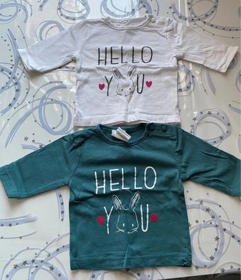 T-shirt 1 mois