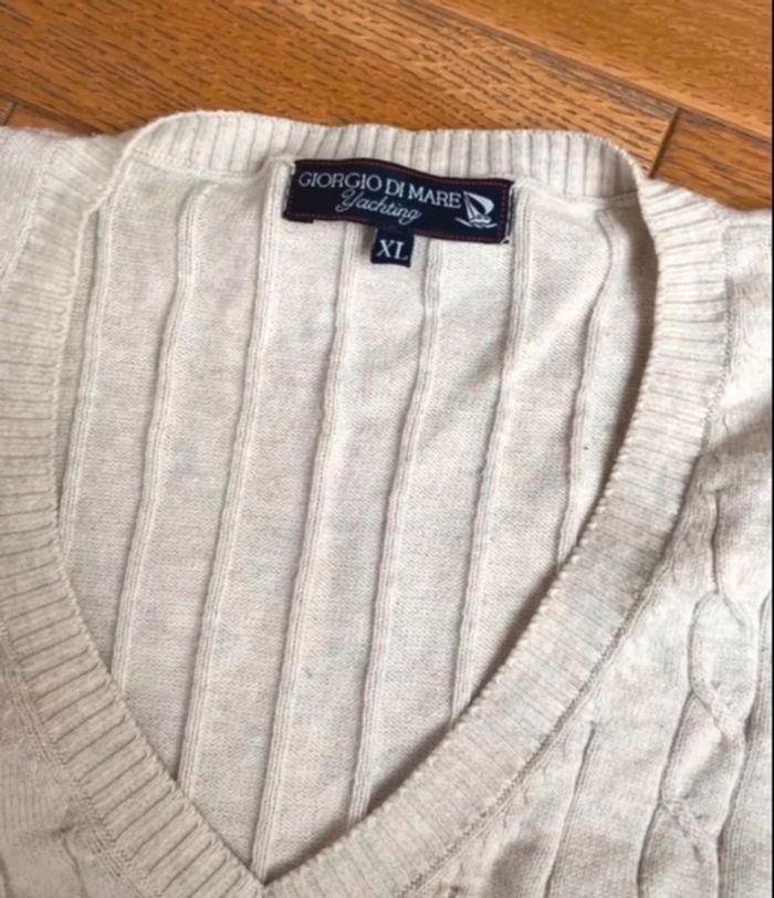 Pull coton Giorgio Di Mare XL - photo numéro 4