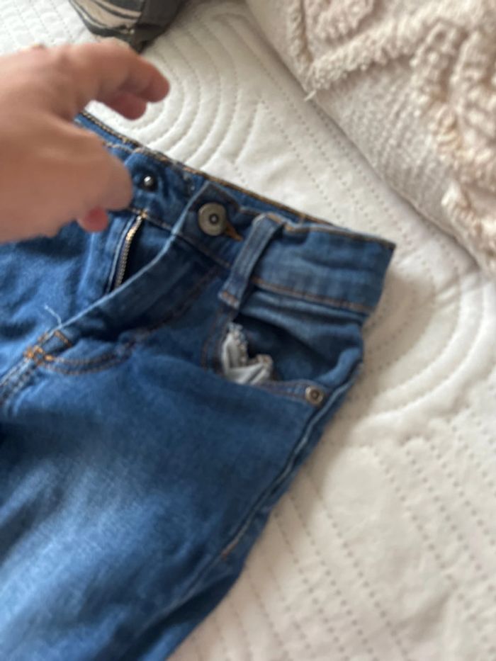 Jeans bleu fille verbaudet regular 7 ans - photo numéro 4