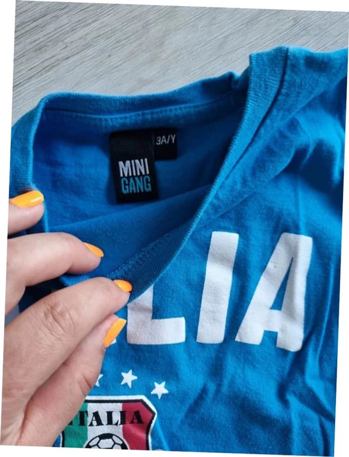 T shirt Italia - 3 ans - photo numéro 3