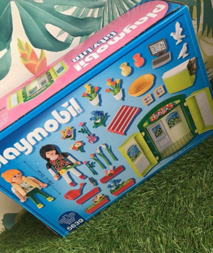 Magasin de fleurs city Life playmobil - photo numéro 2