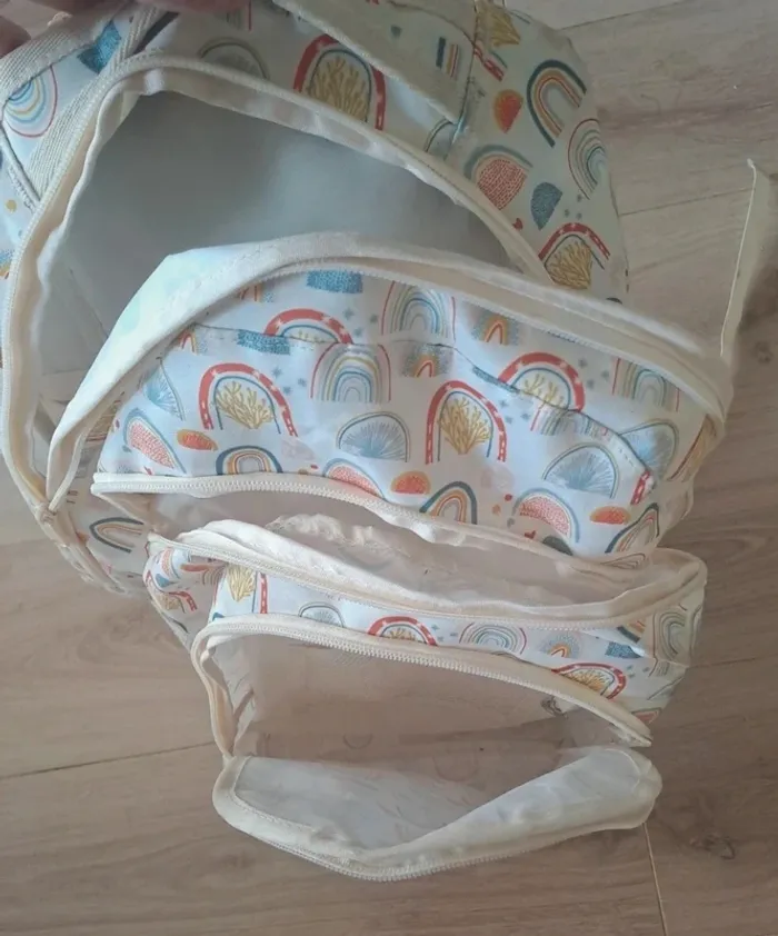 Sac à dos/ cartable arc en ciel - photo numéro 2