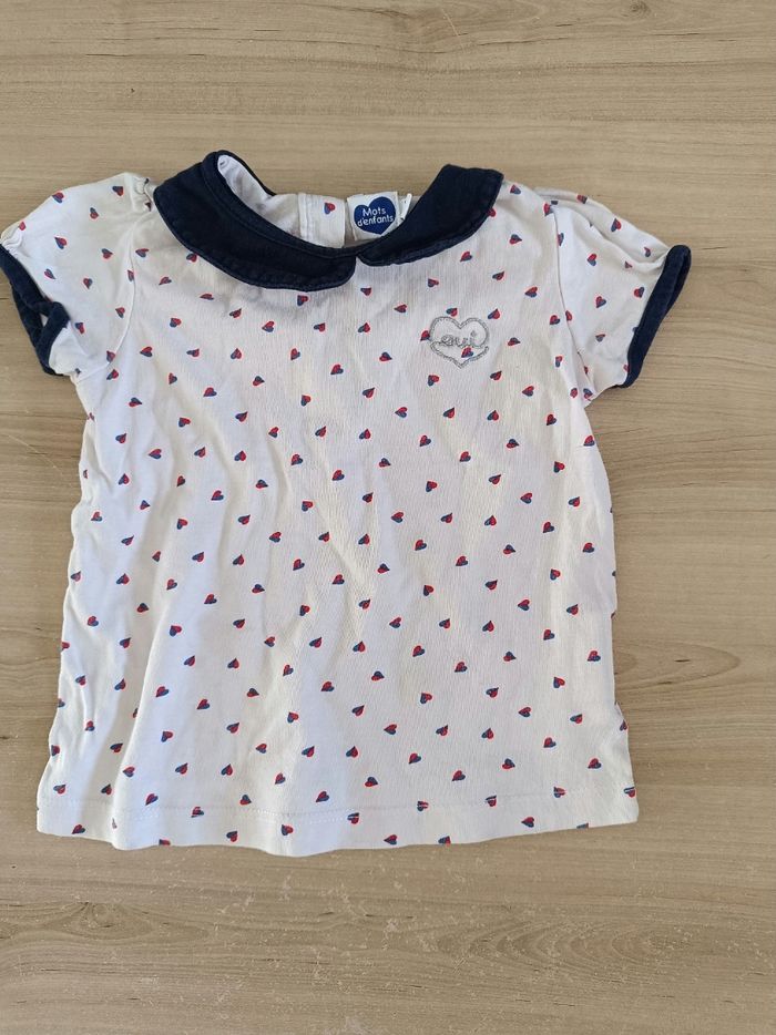 T-shirt mots d'enfants