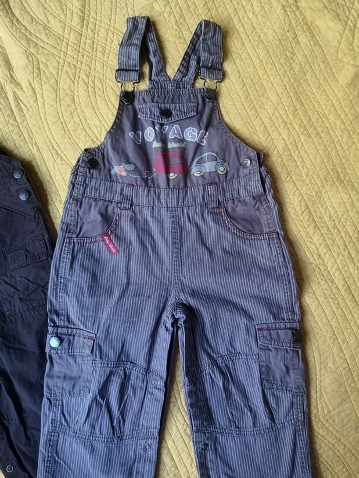 2 salopettes 2 ans - photo numéro 2