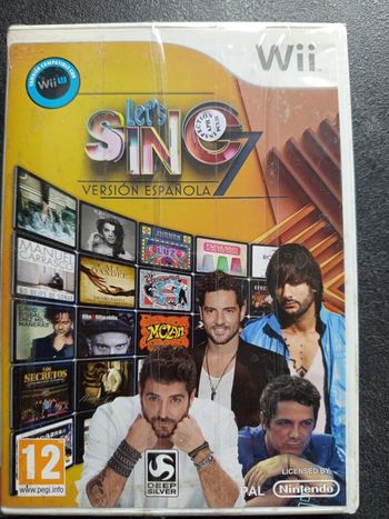 Nintendo - Wii - Let's sing 7 - Version Espagnole