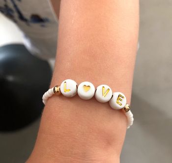 Bracelet petite fille love