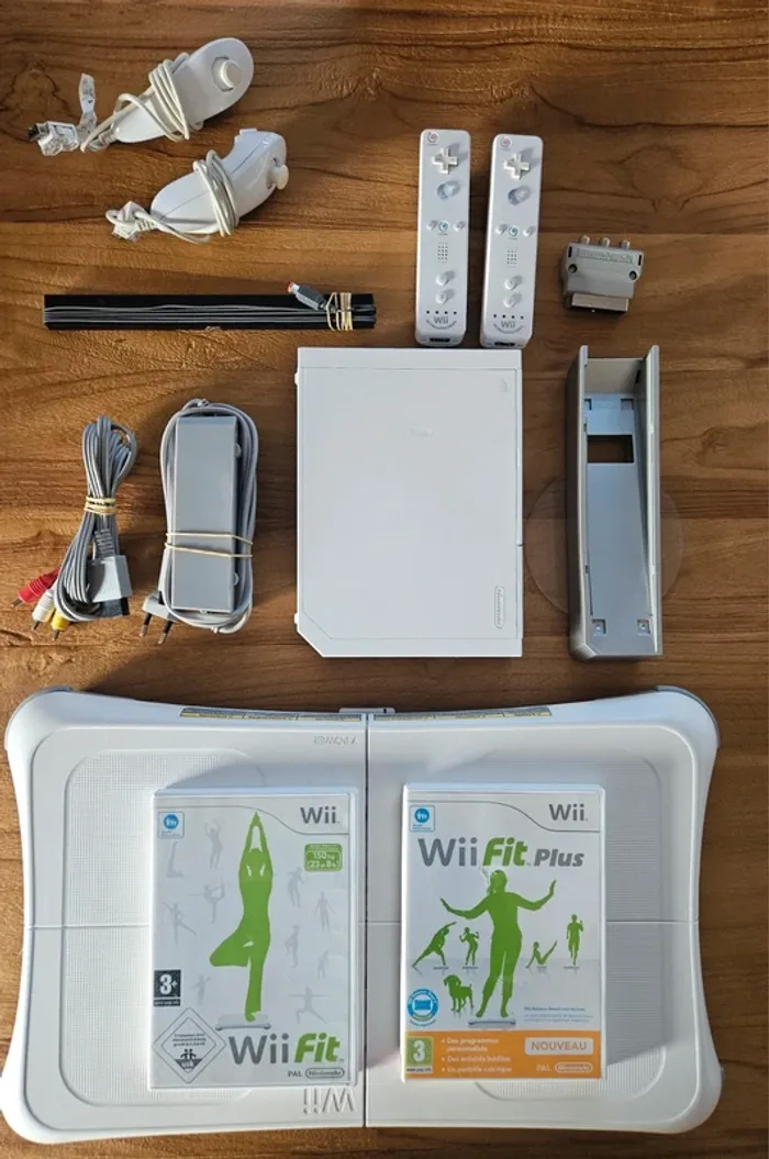 Console Nintendo Wii Blanche # Pack Wii Fit #