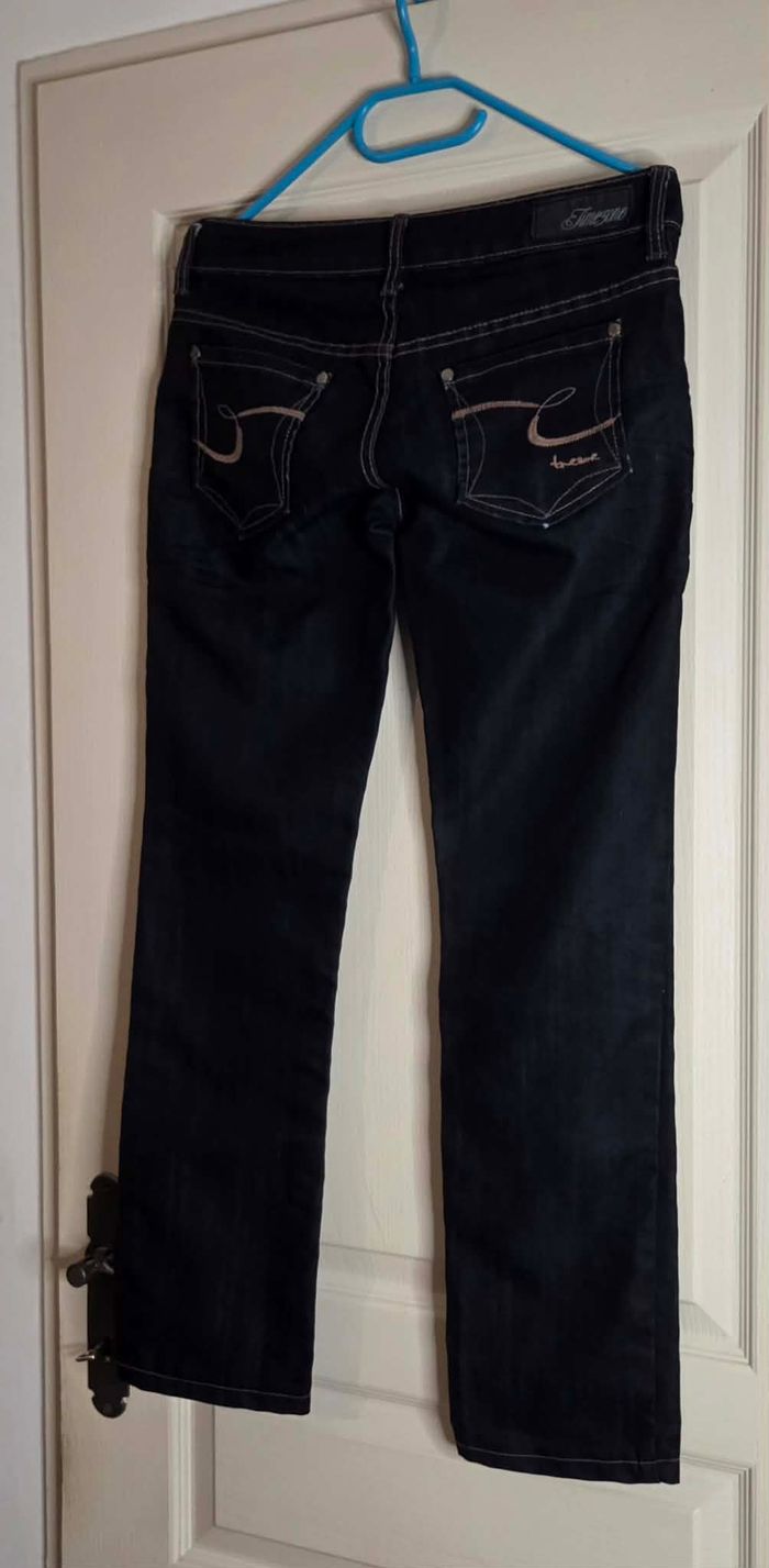 JEAN TIMEZONE 27/32 – DENIM FONCÉ – EXCELLENT ÉTAT - photo numéro 4
